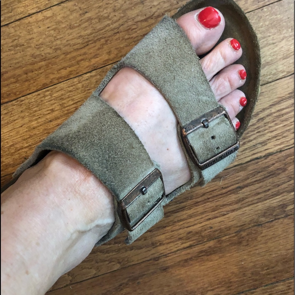 Birkenstock Tan Suede Sandals